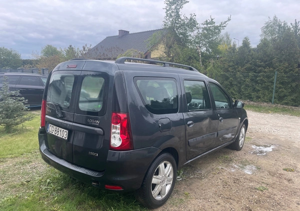 Dacia Logan cena 2500 przebieg: 333243, rok produkcji 2010 z Grudziądz małe 79